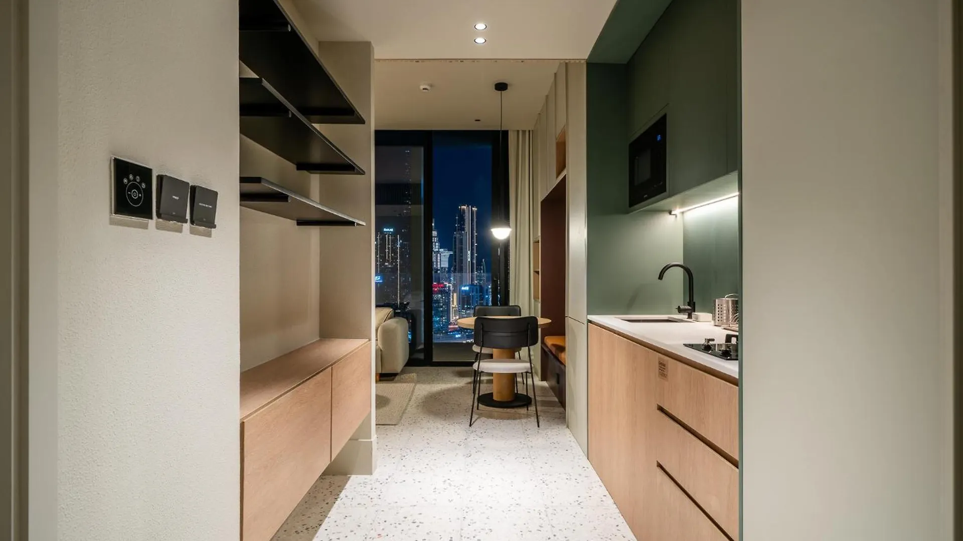 Apartment Alh Vacay Studio With Balcony And Burj View In Upside Dubai