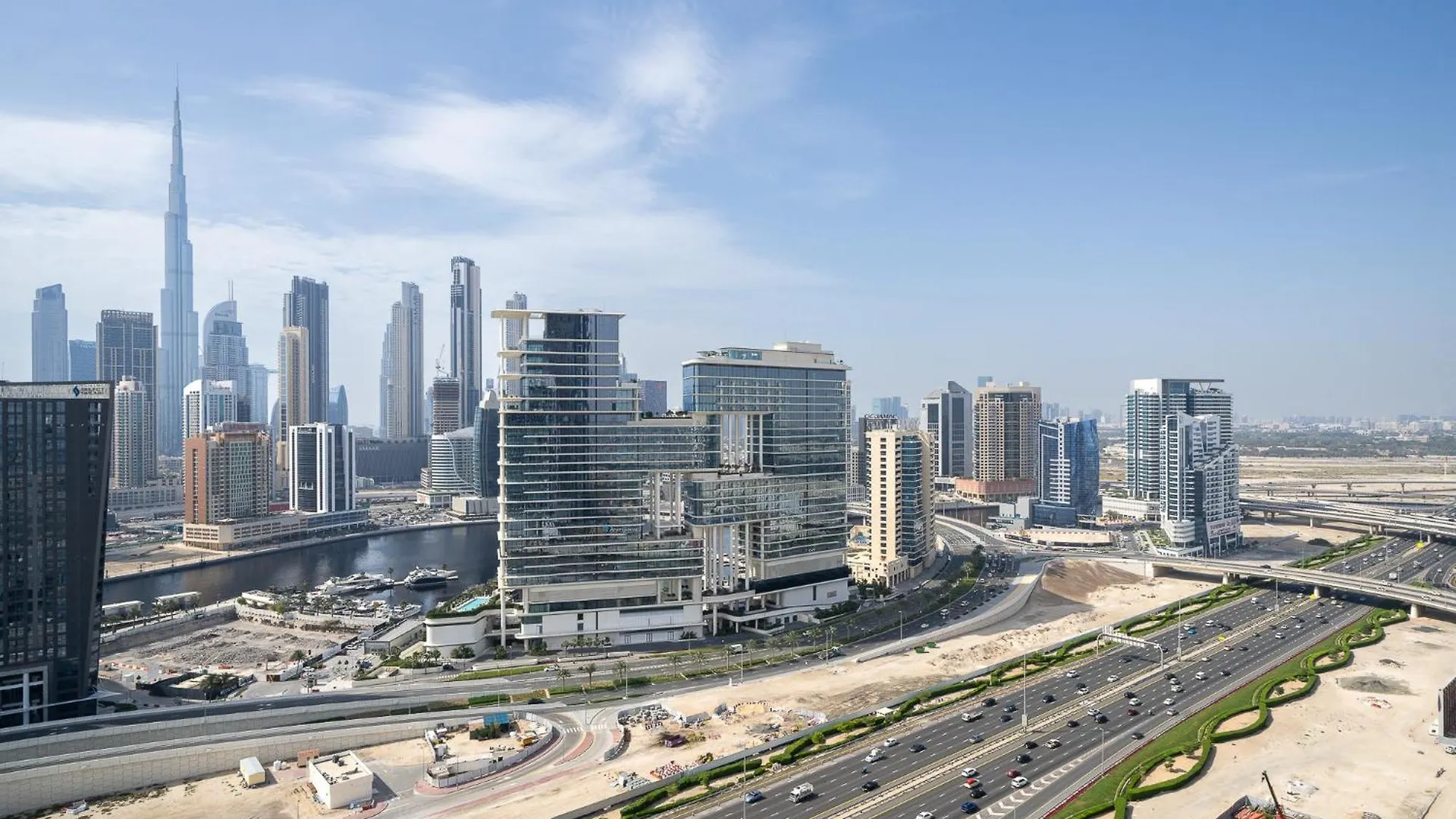 Alh Vacay Studio With Balcony And Burj View In Upside Dubai United Arab Emirates