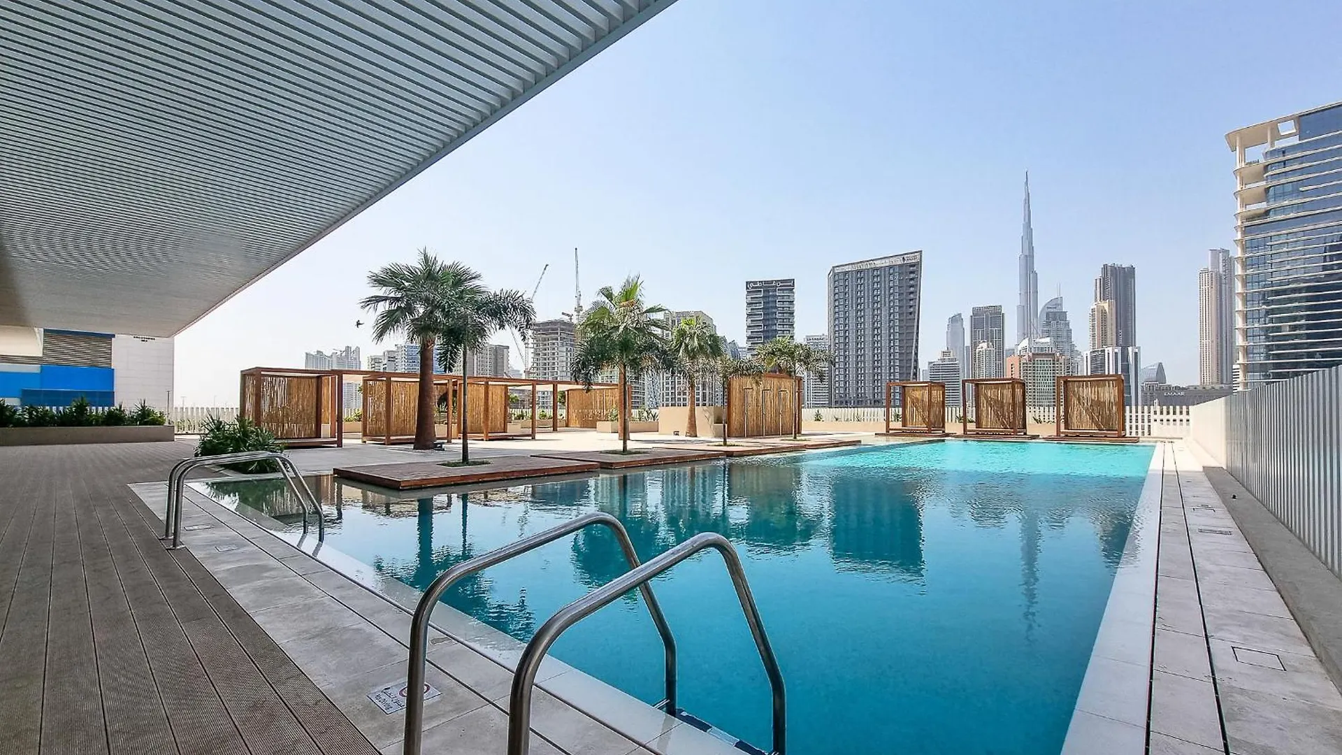 Apartment Alh Vacay Studio With Balcony And Burj View In Upside Dubai