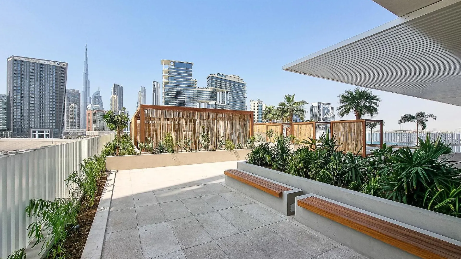 Alh Vacay Studio With Balcony And Burj View In Upside Dubai United Arab Emirates