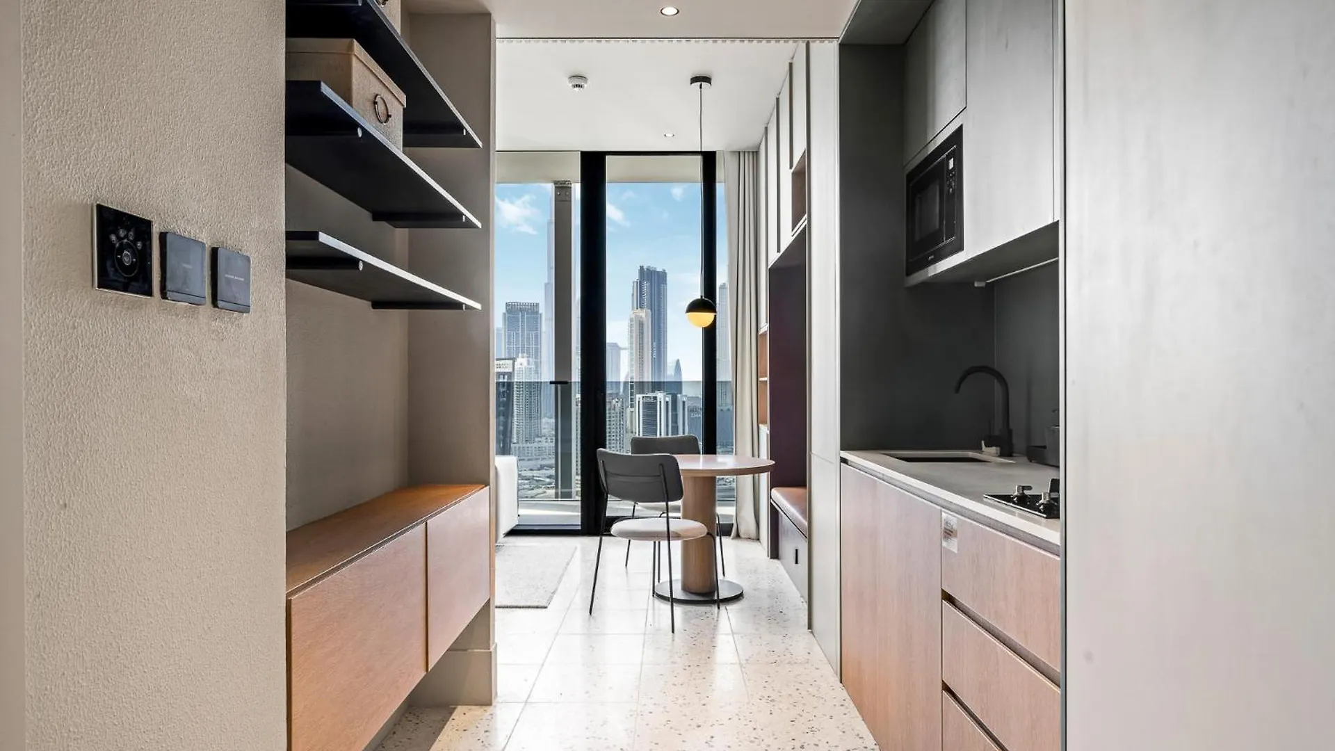 Alh Vacay Studio With Balcony And Burj View In Upside Dubai