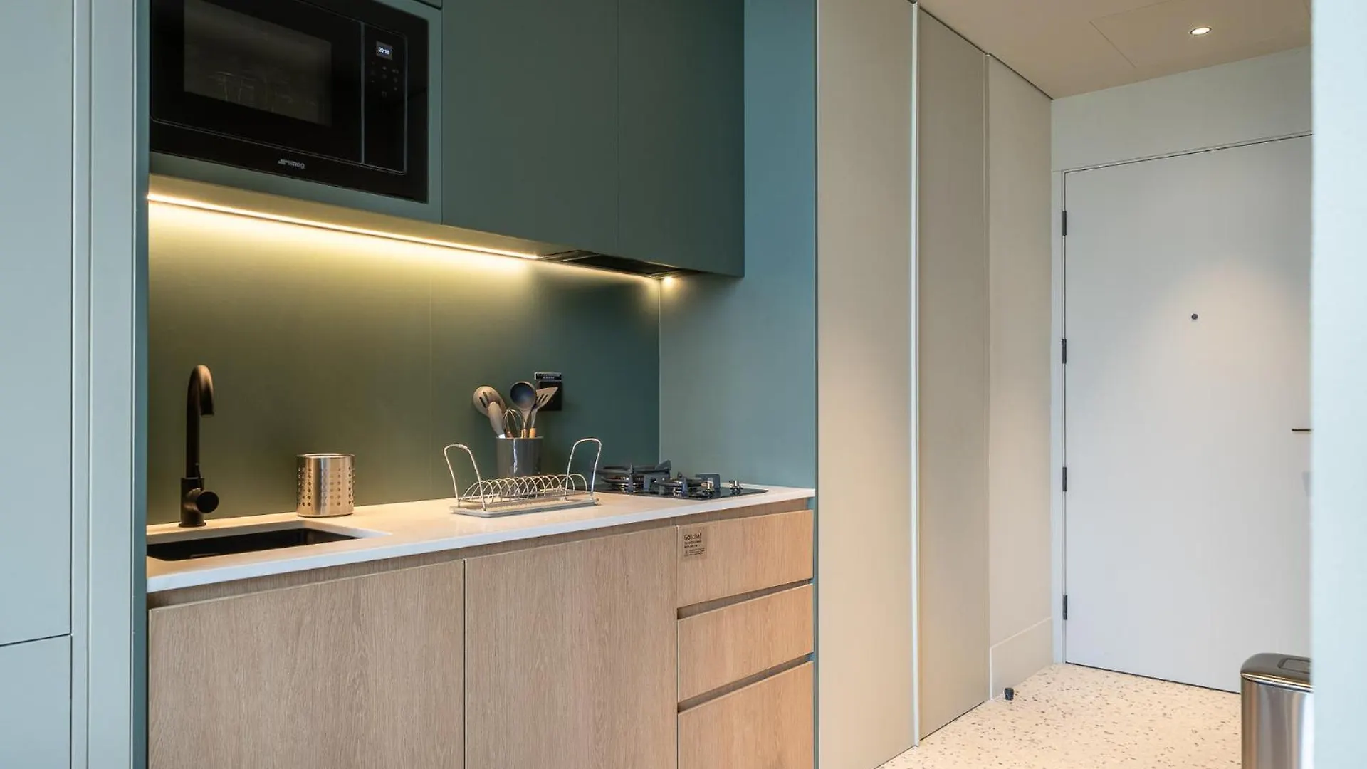 公寓 Alh Vacay Studio With Balcony And Burj View In Upside 迪拜